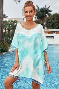 Seaside Starlet Tie-Dye Cover Up