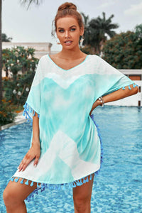 Seaside Starlet Tie-Dye Cover Up