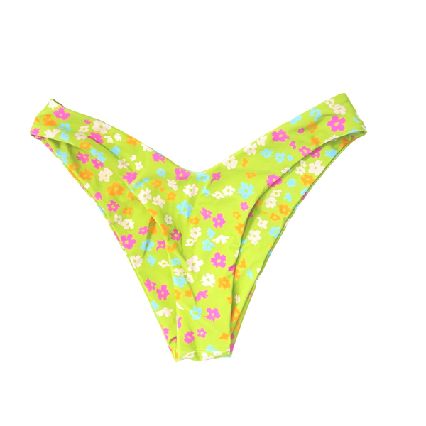 MALDIVES BIKINI BOTTOMS - LIME COLADA - PINKCOLADA