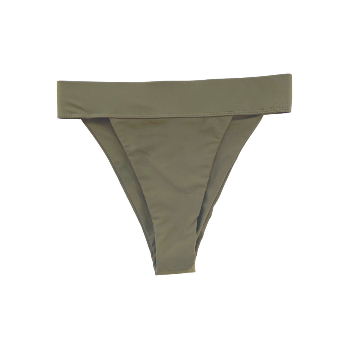 ANNA BIKINI BOTTOMS - KHAKI WILLOW - PINKCOLADA