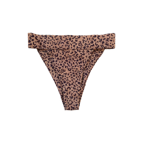 ANNA BIKINI BOTTOMS - MOCHA LEOPARD - PINKCOLADA