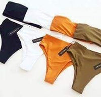 BAUDOUIN BIKINI BOTTOM IN BURNT ORANGE - PINKCOLADA