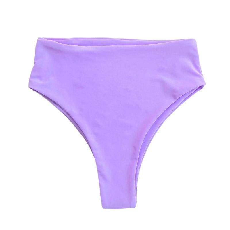 BAUDOUIN BIKINI BOTTOM IN LILAC LILY - PINKCOLADA