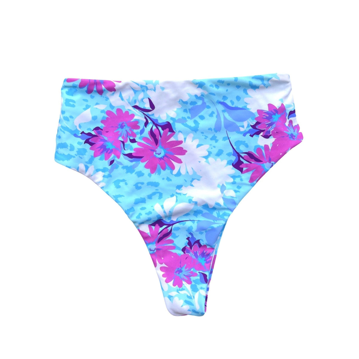 BAUDOUIN BIKINI BOTTOMS - KANEO BLUE - PINKCOLADA