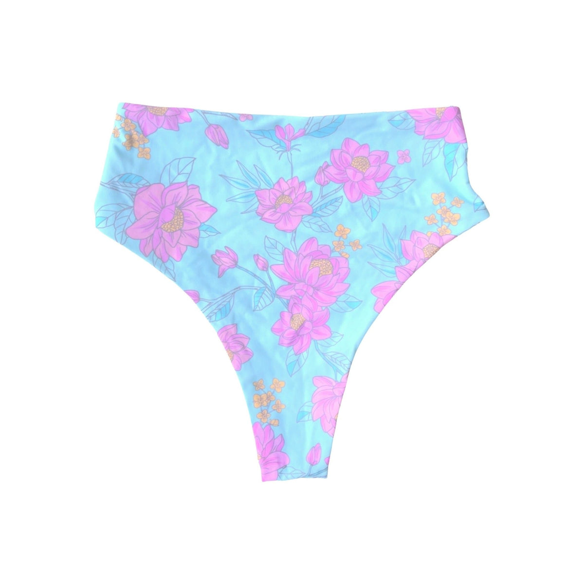 BAUDOUIN BIKINI BOTTOMS - PARIS FLEURI BLUE - PINKCOLADA