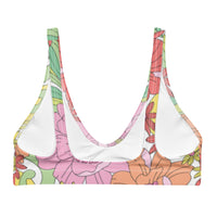 BELLA ECO PADDED BIKINI TOP | RITA BLOOMS - PINKCOLADA