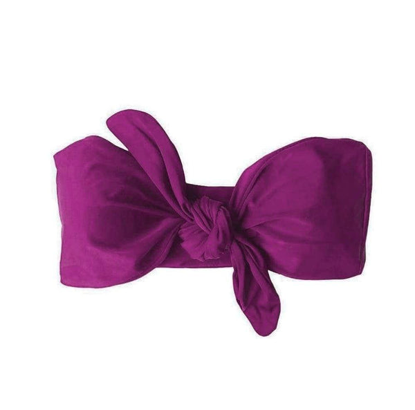 BONITA BIKINI TOP IN ORCHID PURPLE - PINKCOLADA