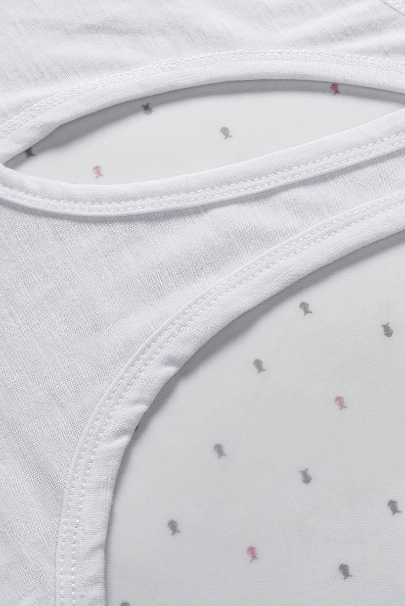 Solid U Neck Racerback Tank