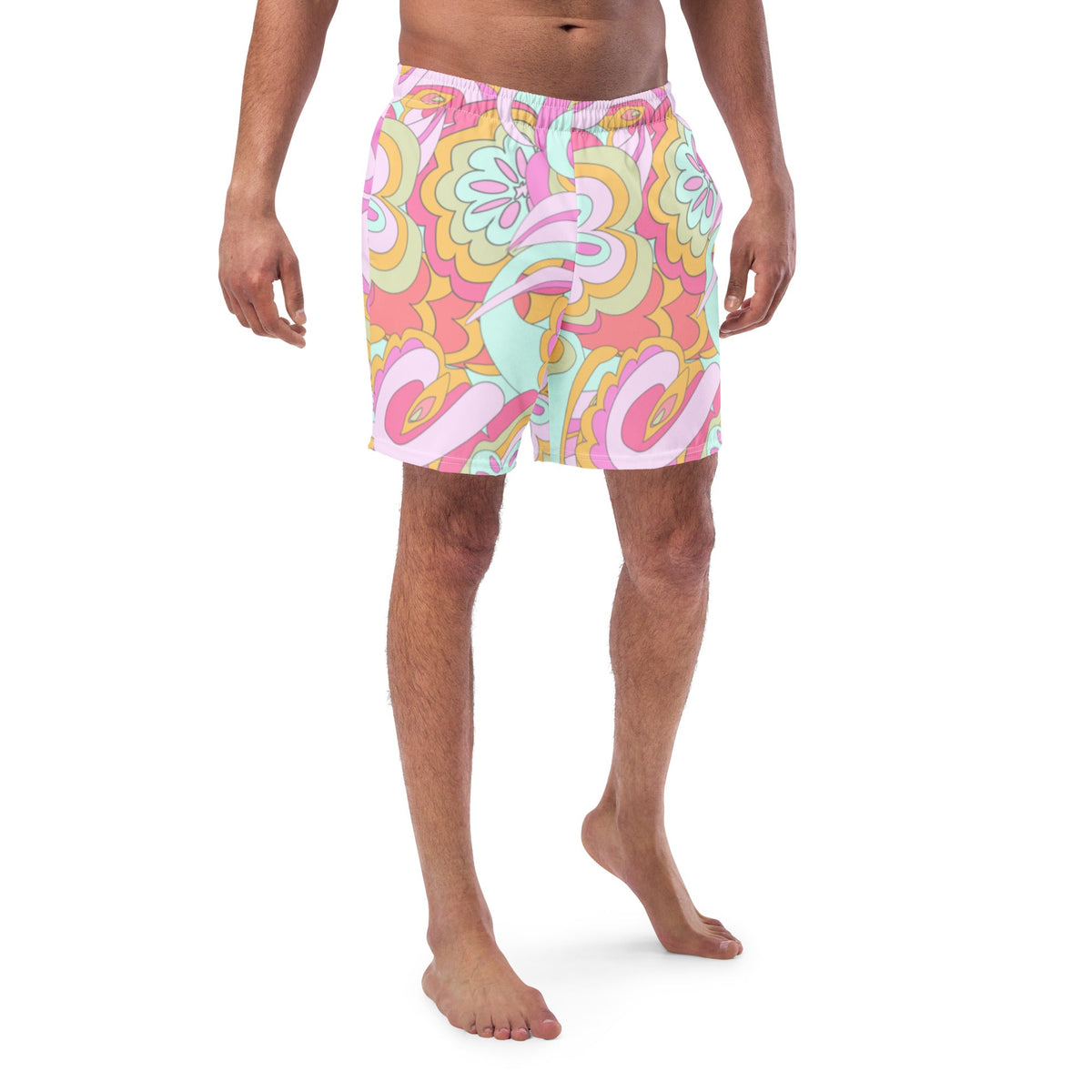 ECO MEN'S SWIM SHORTS | PINK DELICA - PINKCOLADA