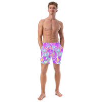 ECO MEN'S SWIM SHORTS | PURPLE DELICA - PINKCOLADA