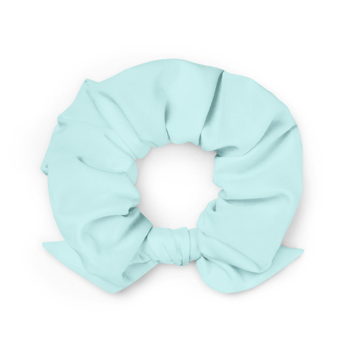 ECO SCRUNCHIE - POWDER BLUE - PINKCOLADA