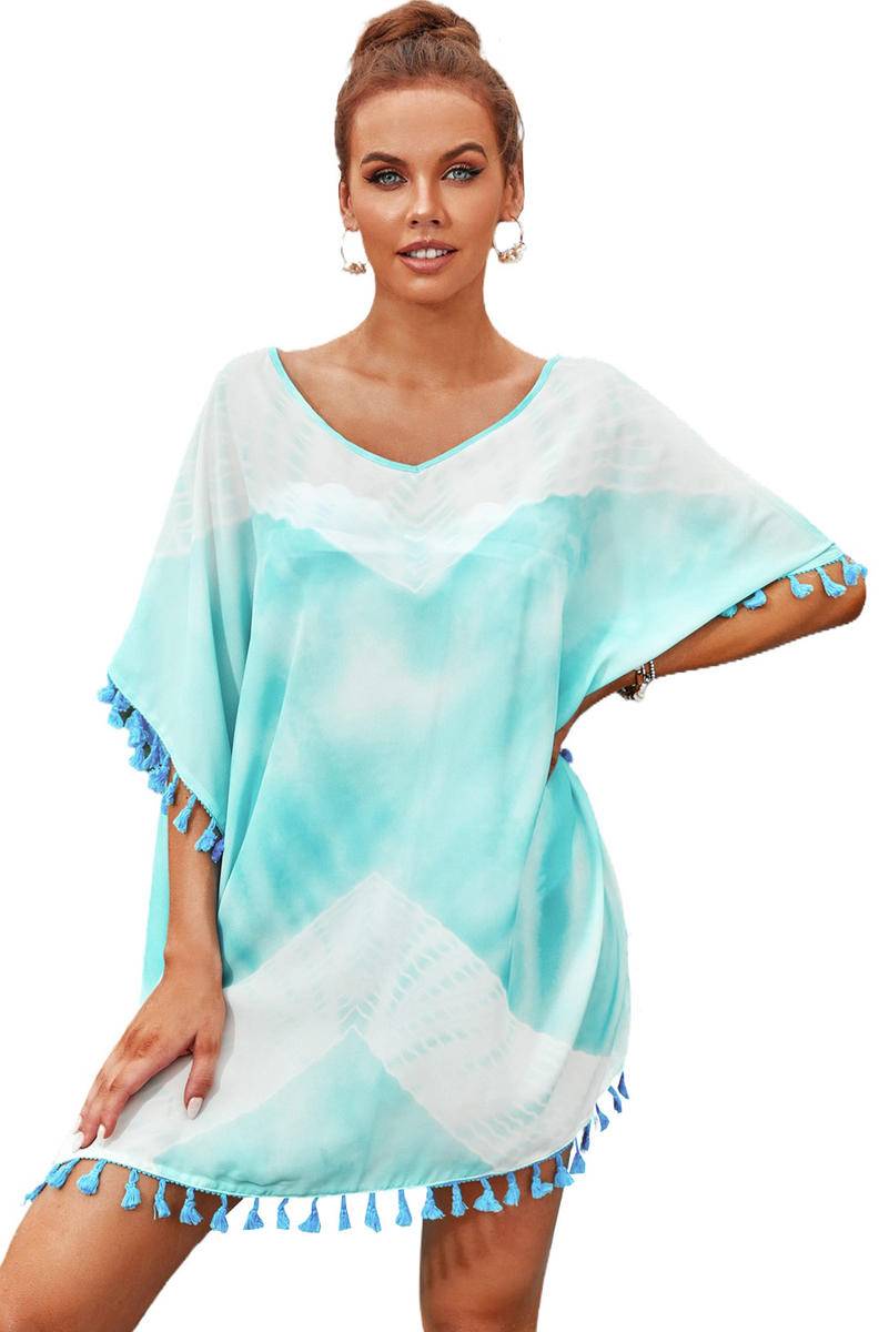 Seaside Starlet Tie-Dye Cover Up