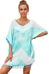 Seaside Starlet Tie-Dye Cover Up