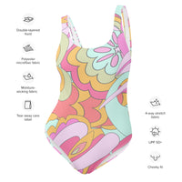 FLORIDA ECO ONE PIECE SWIMSUIT - PINK DELICA - PINKCOLADA