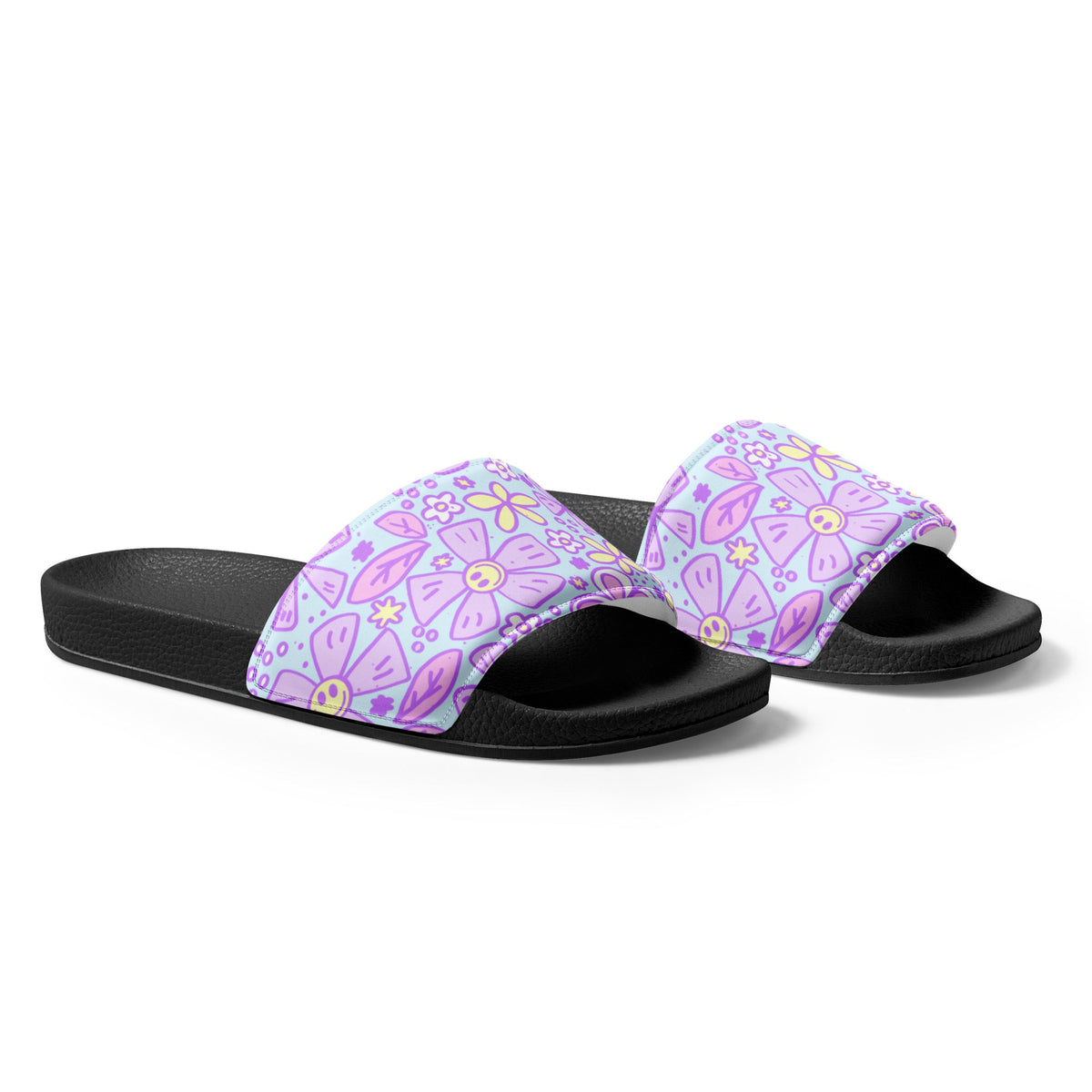 HAWAII WOMEN'S SLIDES - BLOOM WONDERLAND - PINKCOLADA