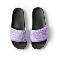 HAWAII WOMEN'S SLIDES - BLOOM WONDERLAND - PINKCOLADA