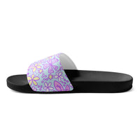 HAWAII WOMEN'S SLIDES - BLOOM WONDERLAND - PINKCOLADA