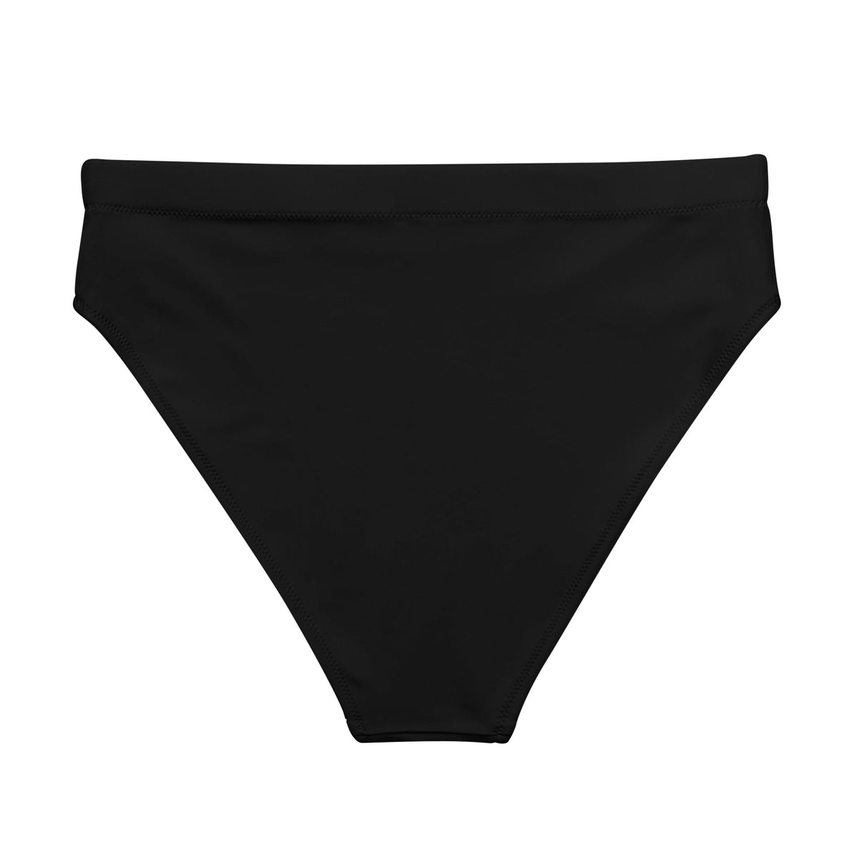 MIAMI ECO HIGH WAISTED BIKINI BOTTOM | BLACK - PINKCOLADA