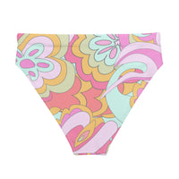 MIAMI ECO HIGH WAISTED BIKINI BOTTOM | PINK DELICA - PINKCOLADA