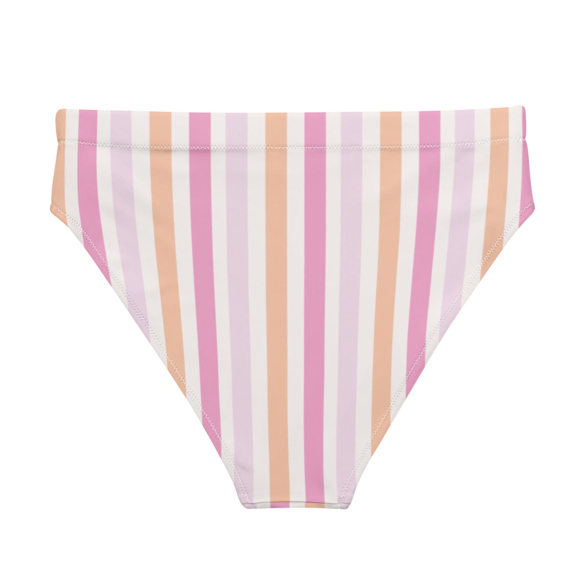 MIAMI ECO HIGH WAISTED BIKINI BOTTOM | TROPIC NIGHTS - PINKCOLADA