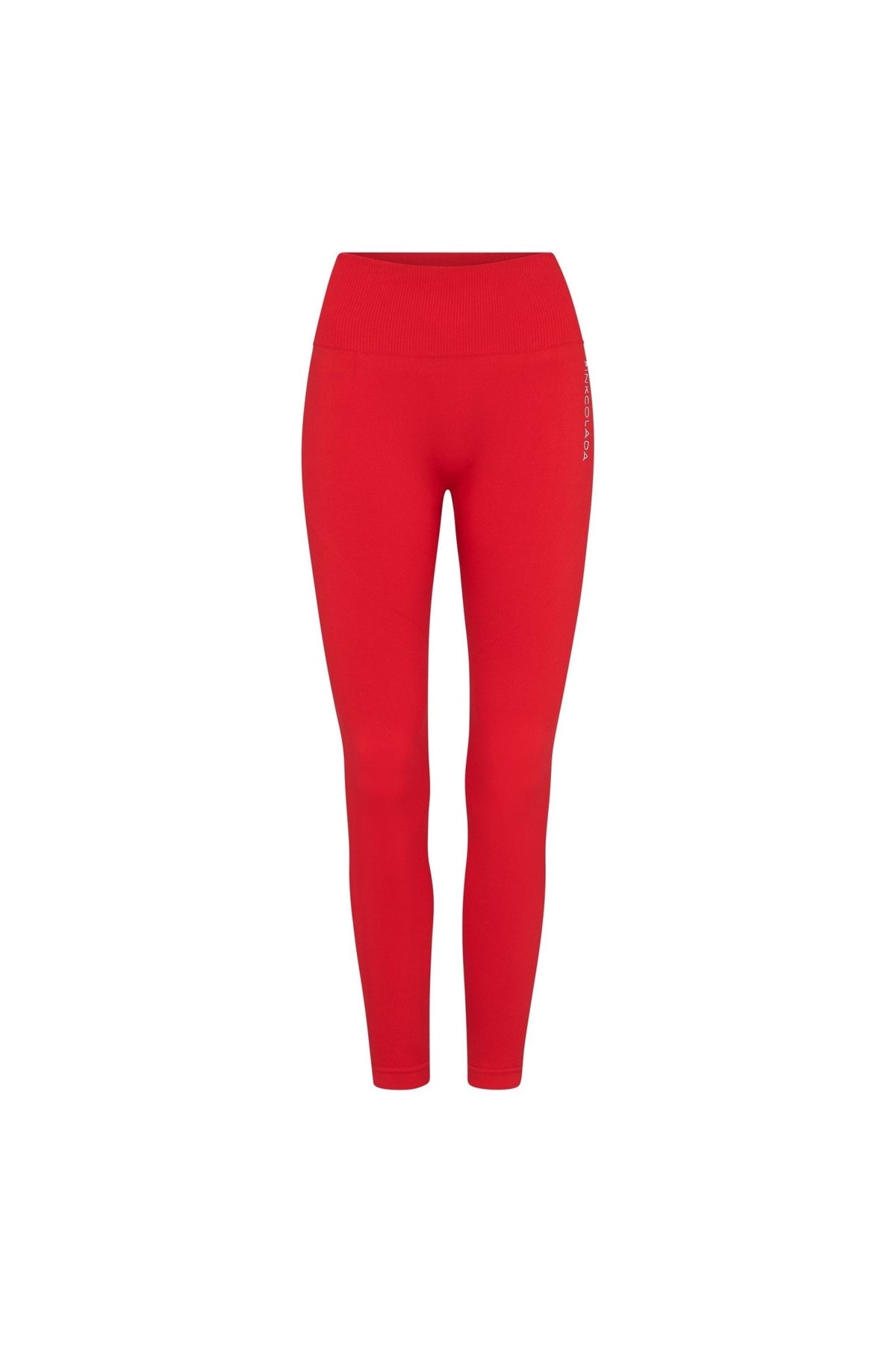 PINKFLEX SEAMLESS LEGGINGS - CORAL RED - PINKCOLADA