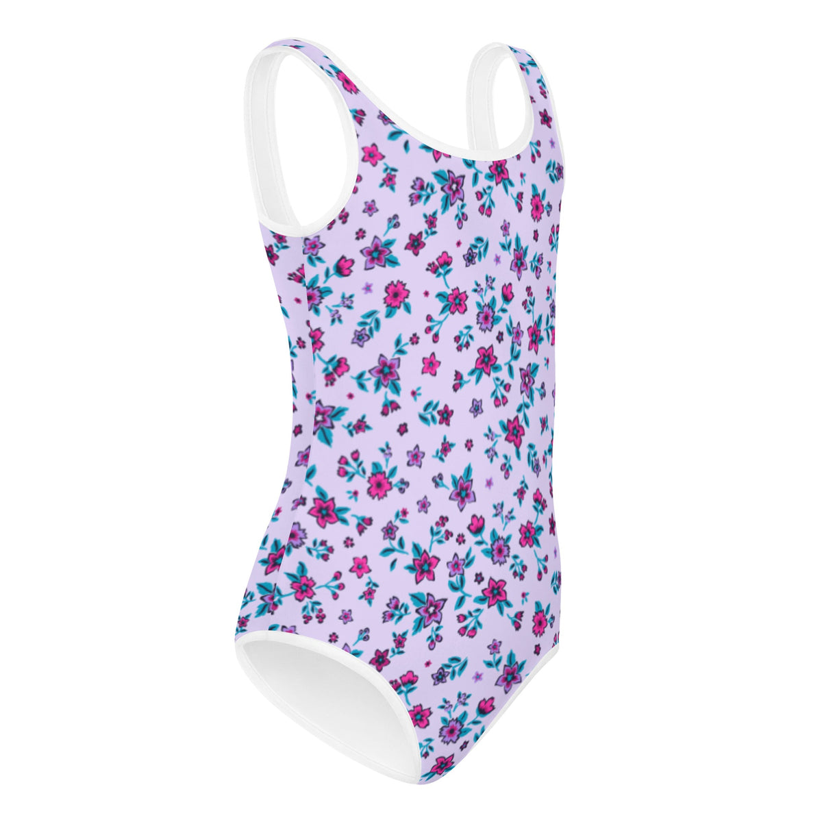 SOFIA KIDS SWIMSUIT | LILAC GARDEN - PINKCOLADA