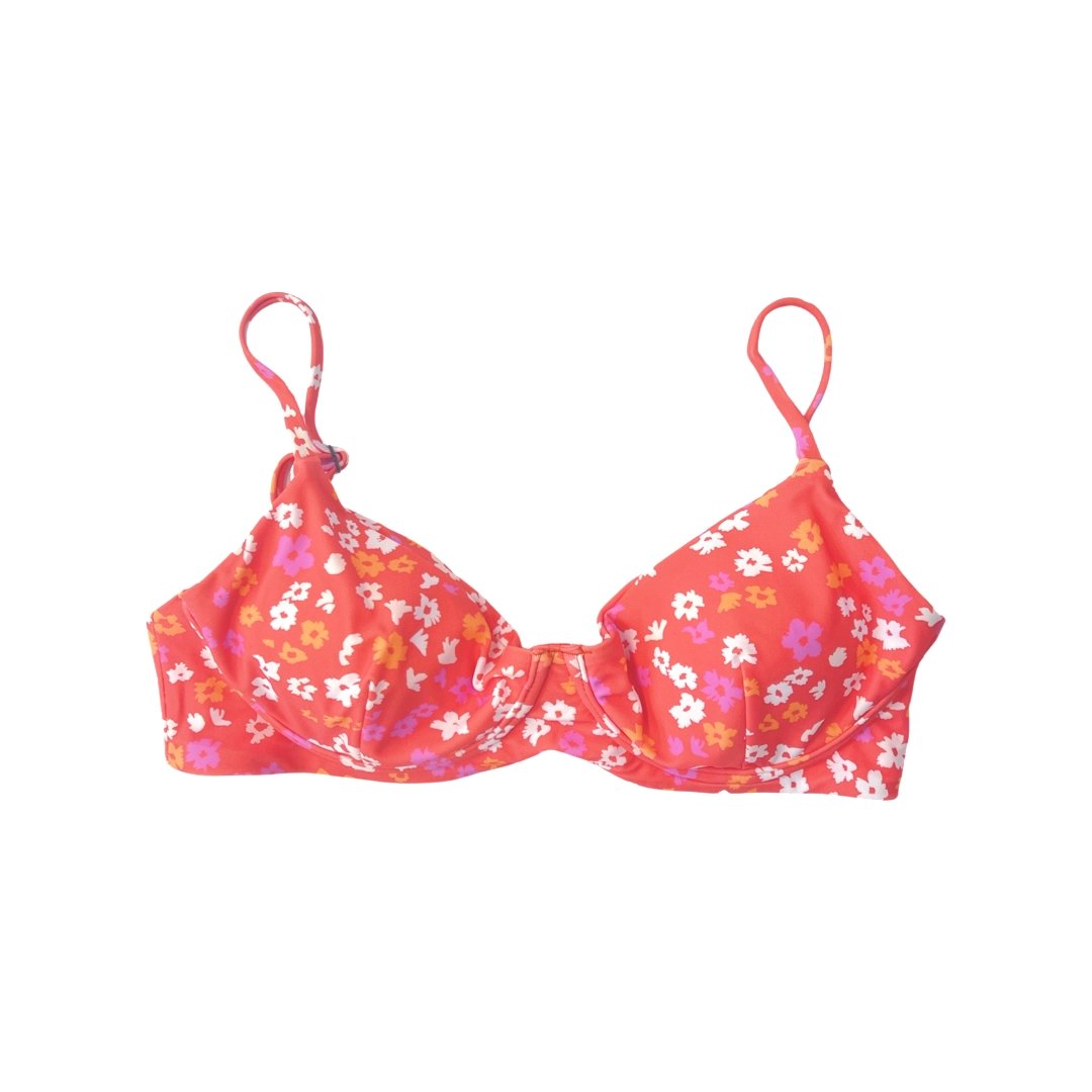 TROPEZ BIKINI TOP - ORANGE COLADA - PINKCOLADA