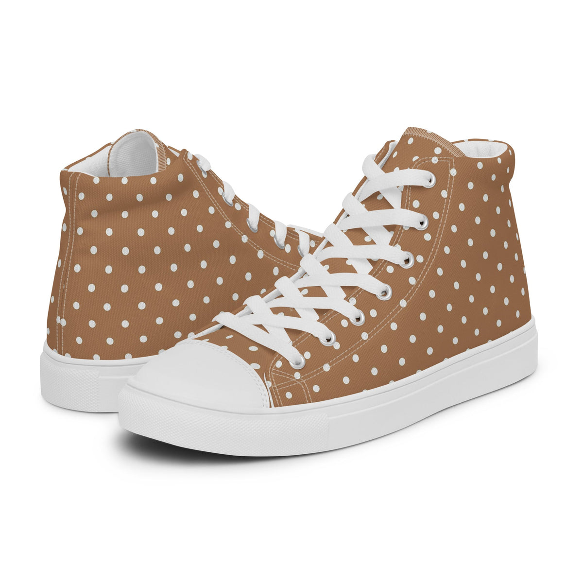 Women’s high top canvas shoes - PINKCOLADA