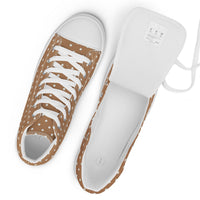 Women’s high top canvas shoes - PINKCOLADA