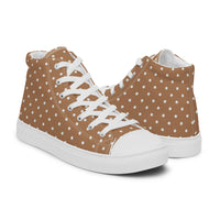 Women’s high top canvas shoes - PINKCOLADA