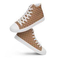 Women’s high top canvas shoes - PINKCOLADA