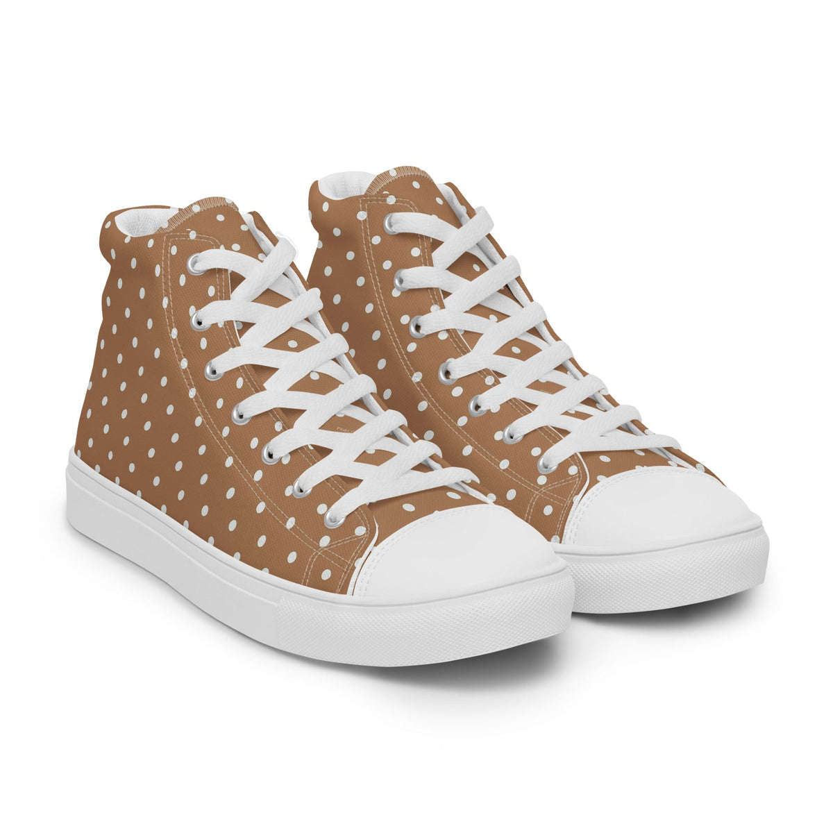 Women’s high top canvas shoes - PINKCOLADA